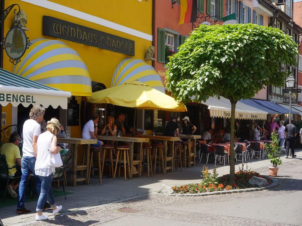 Hotel Pension Ins Fischernetz - Maentele Meersburg Esterno foto